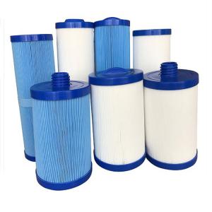 150 Fold Antibacterial PET+Non-woven Fabric Swimming Pool Filter Cartridge with Handle