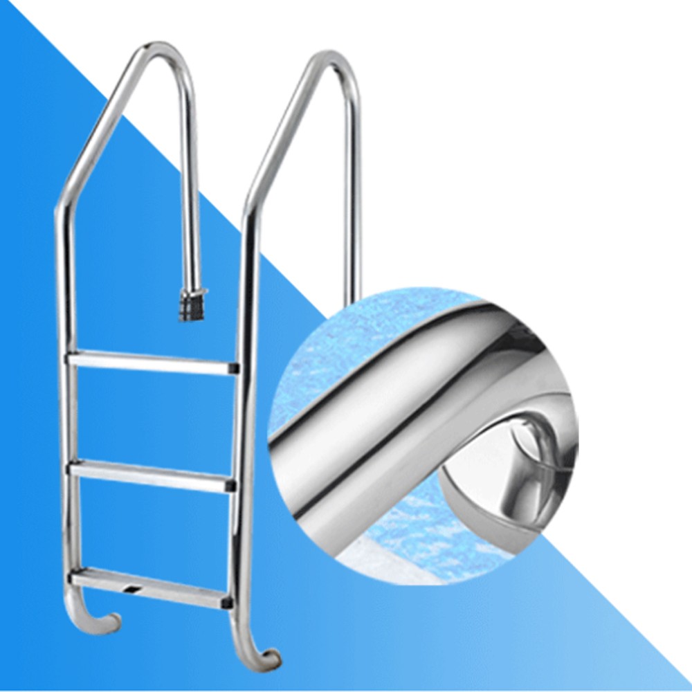 316 Stainless Steel 1.0mm 1.2mm Thickness 2 3 4 5 Steps Swimming Pool Ladders Manufacturer