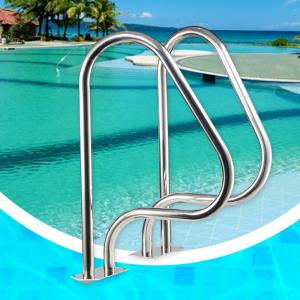 ARB Customized Swimming Pool Handrail 304 316 Pool Ladder Handrail With Steps ARB Customized Swimming Pool Handrail 304 316 Pool Ladder Handrail With Steps
