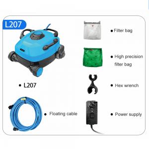 Automatic Floor Wall Robotic Cleaner Swimming Pool Robot Cleaner with Floating Cable Automatic Floor Wall Robotic Cleaner Swimming Pool Robot Cleaner with Floating Cable