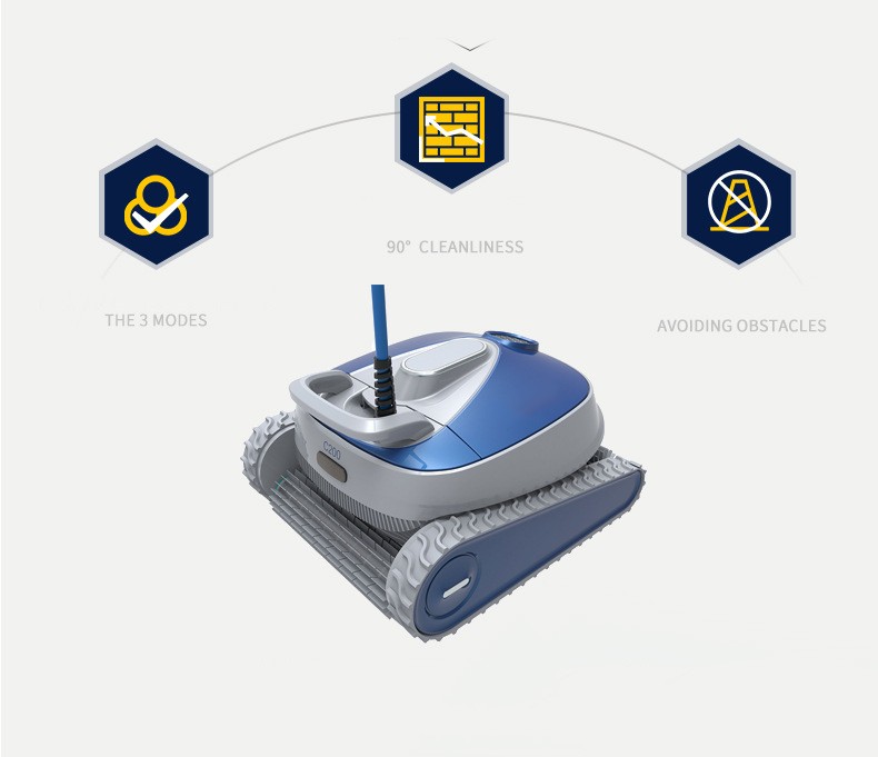 Automatic Pool Robot Vacuum Cleaner Suction Robotic Pool Cleaner