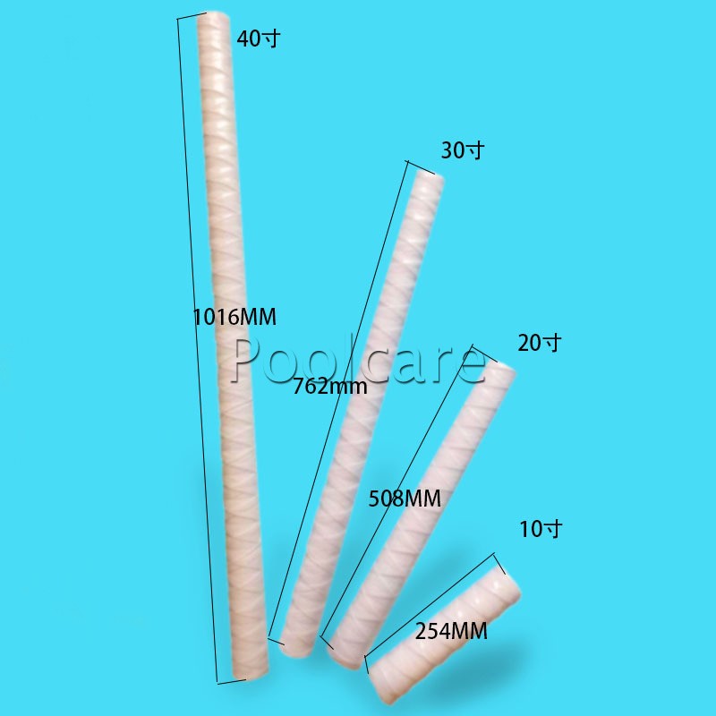 50*2.5inch SPIRAL WOUND Cartridge Filters For Water